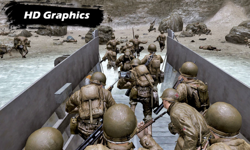 اسکرین شات برنامه World War Shooting Games : WW2 2
