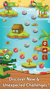 اسکرین شات بازی Match 3 Fruit Wonderland Puzzle - Jungle Adventure 2