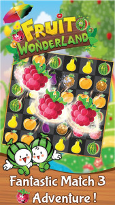 اسکرین شات بازی Match 3 Fruit Wonderland Puzzle - Jungle Adventure 3