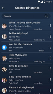 اسکرین شات برنامه MP3 Cutter and Ringtone Maker 7