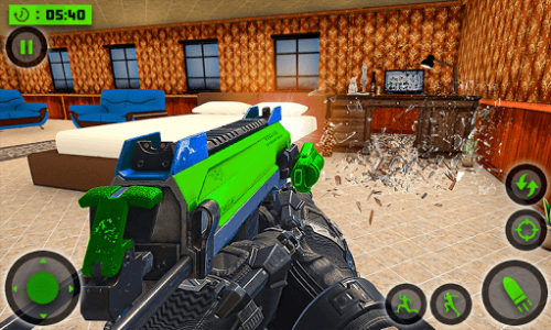 اسکرین شات بازی House Destruction Smash Destroy FPS Shooting House 2