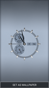 اسکرین شات 4 برنامه Clock Wallpapers Real Time