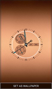 اسکرین شات برنامه Clock Wallpapers Real Time 6