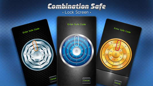 اسکرین شات برنامه Combination Safe Lock Screen 1