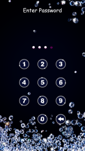 اسکرین شات 2 برنامه Diamond Zipper Lock Screen
