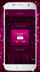 اسکرین شات برنامه Glitter Love SMS Themes 4