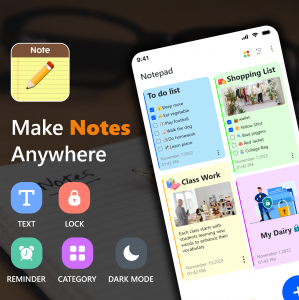 اسکرین شات برنامه B Notes – Notepad Notebook app 1