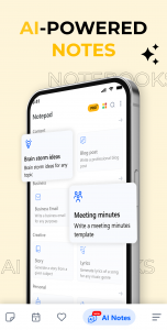 اسکرین شات 6 برنامه B Notes – Notepad Notebook app