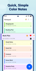 اسکرین شات 1 برنامه B Notes – Notepad Notebook app