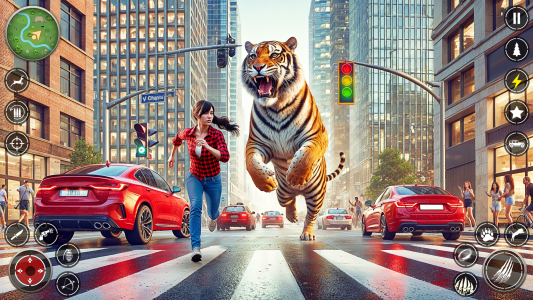 اسکرین شات 5 بازی The Tiger Attack Simulator 3D