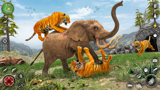 اسکرین شات 1 بازی The Tiger Attack Simulator 3D