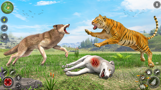 اسکرین شات 3 بازی The Tiger Attack Simulator 3D