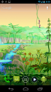 اسکرین شات برنامه Luminescent Jungle 5