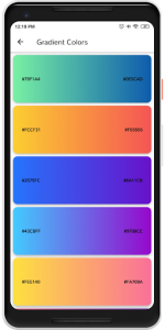 اسکرین شات برنامه Material Design Color Palettes : Extract, Picker 6