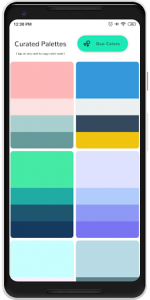 اسکرین شات برنامه Material Design Color Palettes : Extract, Picker 4