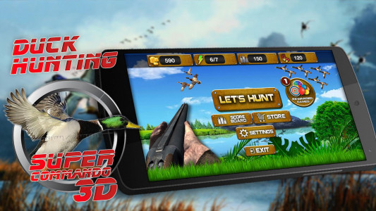 اسکرین شات بازی Duck Hunting 3D: Classic Hunt 1