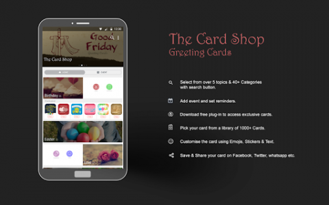 اسکرین شات برنامه Greeting Cards For All Occasions : The Card Shop 7