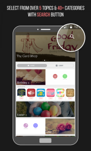 اسکرین شات برنامه Greeting Cards Maker App 1