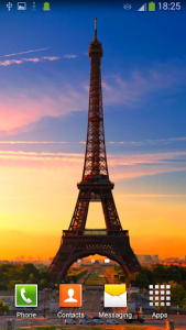 اسکرین شات برنامه The Eiffel Tower in Paris 2