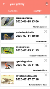 اسکرین شات برنامه Bird Identification 5
