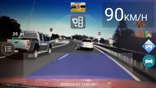 اسکرین شات 3 برنامه Driver Assistance System