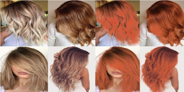 اسکرین شات برنامه Live Hair Color 3