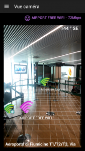 اسکرین شات 1 برنامه WiFi AR - open wifi seeker
