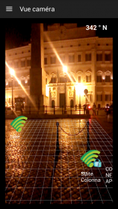 اسکرین شات برنامه WiFi AR - open wifi seeker 3