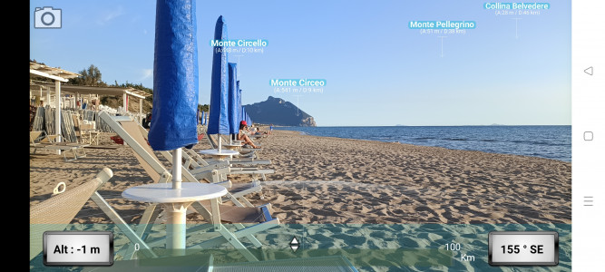 اسکرین شات 3 برنامه Peak Finder AR