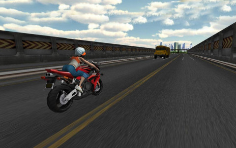اسکرین شات بازی Racing Girl 3D 1
