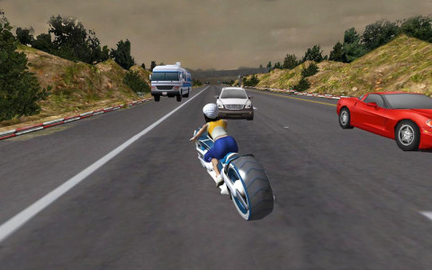 اسکرین شات بازی Racing Girl 3D 3