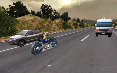 اسکرین شات بازی Racing Girl 3D 4