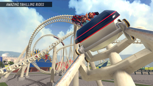 اسکرین شات بازی Roller Coaster Games 2020 Theme Park 6