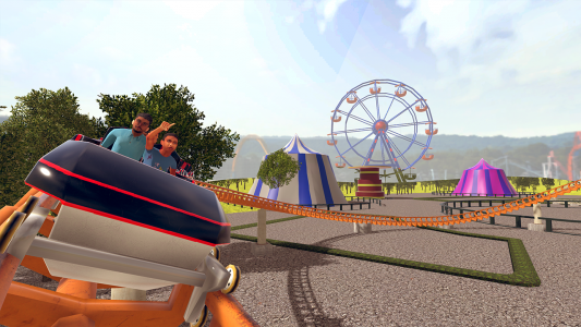 اسکرین شات بازی Roller Coaster Simulator Game 4