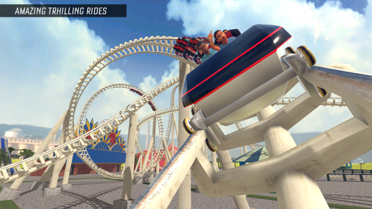 اسکرین شات بازی Roller Coaster Simulator Game 2