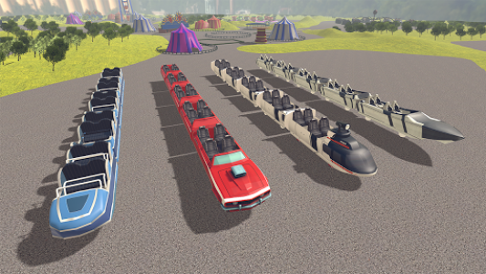 اسکرین شات بازی Roller Coaster Games 2020 Theme Park 3