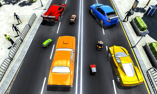 اسکرین شات بازی RC Mini Car Extreme Traffic Speed Racing 2019 2