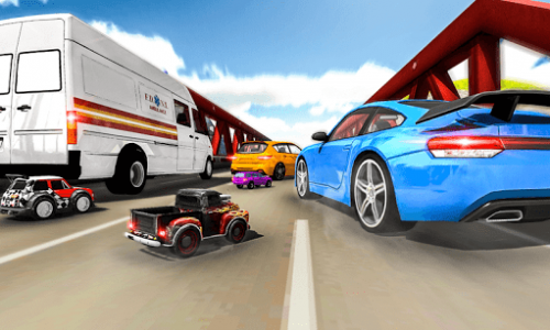 اسکرین شات بازی RC Mini Car Extreme Traffic Speed Racing 2019 5