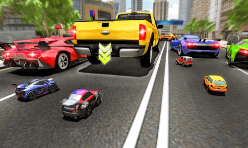 اسکرین شات بازی RC Mini Car Extreme Traffic Speed Racing 2019 4