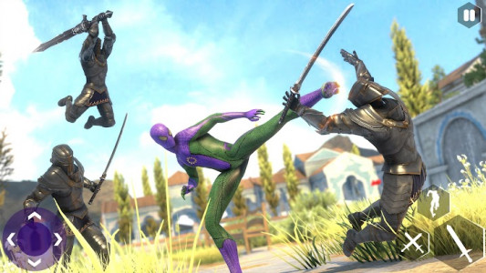 اسکرین شات بازی Superhero Ninja Sword Shadow 8