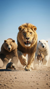 اسکرین شات 5 بازی Wild Animal Run