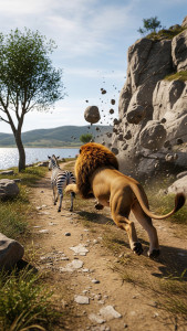 اسکرین شات 2 بازی Wild Animal Run