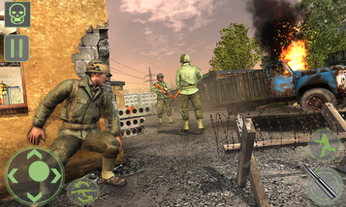 اسکرین شات بازی Frontline World War 2 Survival FPS Grand Shooting 2