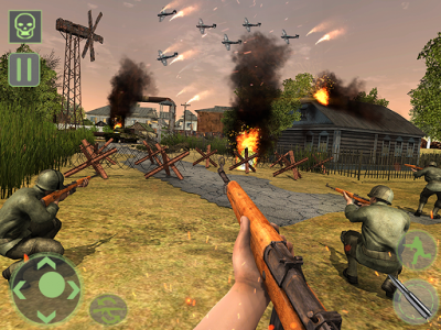 اسکرین شات بازی Frontline World War 2 Survival FPS Grand Shooting 6