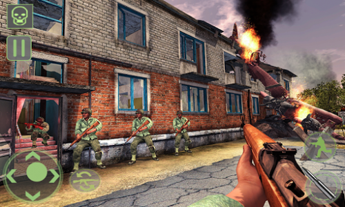 اسکرین شات بازی Frontline World War 2 Survival FPS Grand Shooting 4