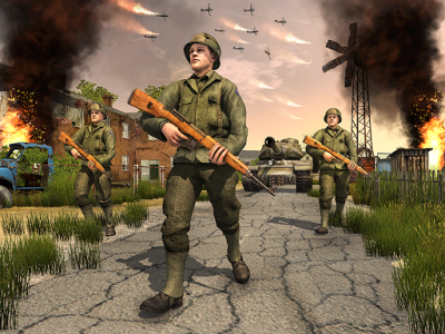 اسکرین شات بازی Frontline World War 2 Survival FPS Grand Shooting 8