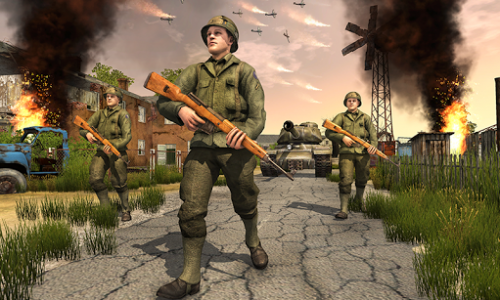 اسکرین شات بازی Frontline World War 2 Survival FPS Grand Shooting 3