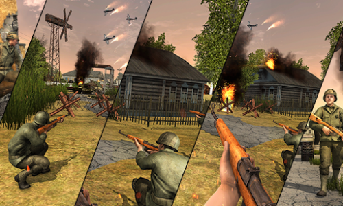 اسکرین شات بازی Frontline World War 2 Survival FPS Grand Shooting 5