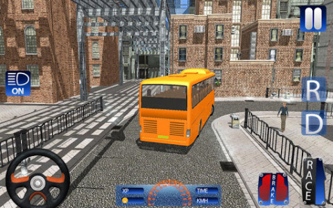 اسکرین شات برنامه Commercial Bus Public Driving 7
