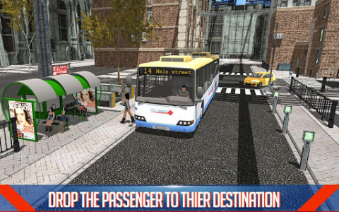 اسکرین شات برنامه Commercial Bus Public Driving 4